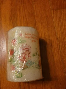 Vela de pastel corto de fresa de colección envoltura original cuidado del amor amistad SSC - Imagen 1 de 4
