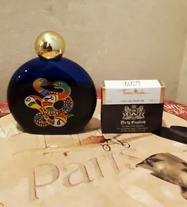 Niki De Saint Phalle Perfume Bath Oil VINTAGE Dual Snake Bottle 4 Oz RARE LTD - Picture 1 of 4