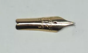 Used vintage Parker Duofold 14ct 5 3 medium nib - Picture 1 of 3