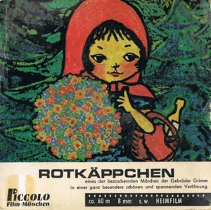LITTLE RED RIDING-HOOD (1962) BLANCHE KOMMERELL - GERMAN SUPER 8 ca. 60 m S/W - Imagen 1 de 2