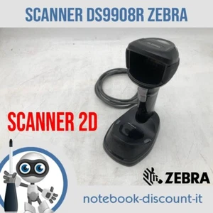 Zebra DS9908-SRR0004ZZEU 1D 2D LED Barcodescanner mit USB Kabel - Bild 1 von 4