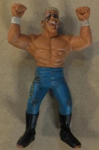 1990 WCW INC MFD GALOOB FIGURA DE LUCHA LIBRE DE ACCIÓN STING 5" HECHA EN CHINA - Imagen 1 de 8