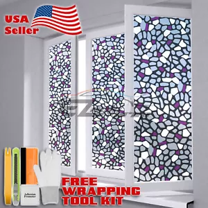 【Frosted Film】 Glass Home Bathroom Window Security Privacy Sticker #5039a - Picture 1 of 6