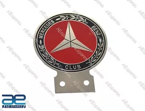 For Mercedes Benz Club Car Front Grill Badge Decal Vintage Cars AEs - Bild 1 von 4