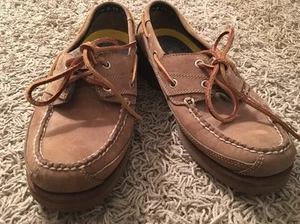 Timberland Mens Suede Leather Lace-up Boat Shoes, Size 7M - Picture 1 of 8