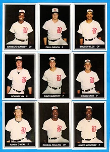 1982 TCMA BIRMINGHAM BARONS Team Set (24) Chuck CaryBarbaro Garbey (B) - Bild 1 von 3