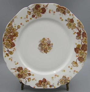 2 Haviland Dinner Plates - Yellow/Brown Floral Design - H2733 - Picture 1 of 4