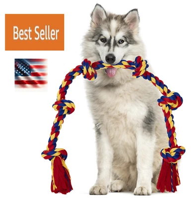 Juguete interactivo para perros 48", quema energía y mejora el comportamiento Foto 1 de 4