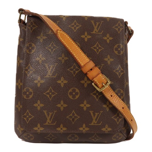 LOUIS VUITTON（LV） Borsa a tracolla Louis Vuitton LV GHW Muse Salsa M51258 Monogram Marrone