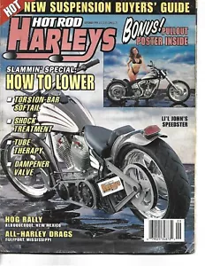 REVISTA HOT ROD HARLEYS SEPTIEMBRE 1994 MOTOCICLETAS NIÑAS GUÍA DEL COMPRADOR - Imagen 1 de 1