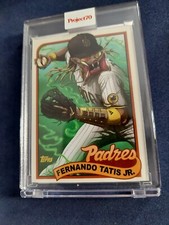 Fernando Tatis Jr 2021 Topps Project 70 Card- #411 Alex Pardee San Diego Padres