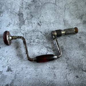 Vintage American 14" Bit Klammer Handwerkzeug Holzbearbeitung Bohrer funktioniert - Bild 1 von 10