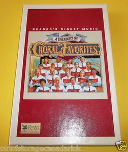 Readers Digest A Treasury of Choral Favorites 4 Cassette Set Very Good - Bild 1 von 2