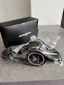 Emporio Armani Headphones Wired Black New and SEALEDπππ - Picture 1 of 8