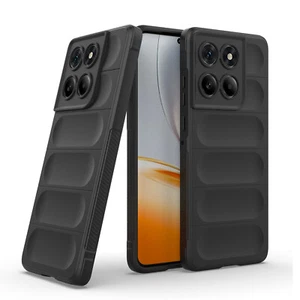 Luksusowe antypoślizgowe miękkie gumowe etui Skin Feel do Motorola Edge 60 Fusion - Zdjęcie 1 z 26