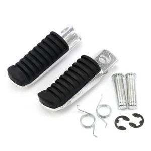 Rider Front Foot Pegs Adapters For KAWASAKI NINJA 400 ZX-6R ZZR 1100C/D GPZ 900R - Picture 1 of 12