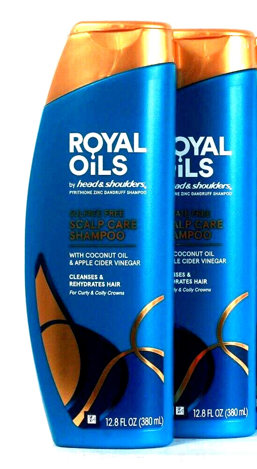 2 Royal Oils Head & Shoulders 12.8 Oz Scalp Care Coconut & Apple Cider Shampoo - Image 1 of 1