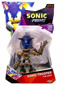 Nuovo Sonic Prime Figure Sonic Trooper The Grim Jakks Pacific - Foto 1 di 3