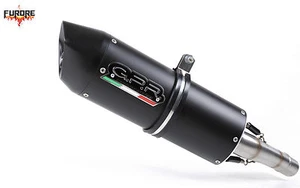 GPR ITALIA EXHAUST SUZUKI DR 650 DR650 R-N-RE 1990-1995 SLIP ON FURORE BLACK - Bild 1 von 6