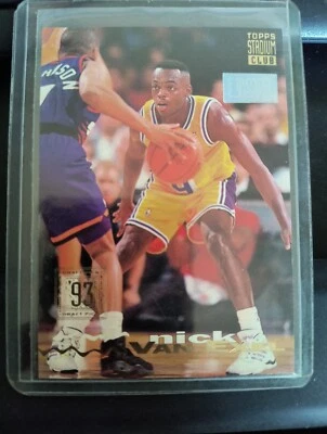 1993 Topps ROOKIE Stadium Club 1ST DAY ISSUE Nick Van Exel #281 - Image 1 of 2