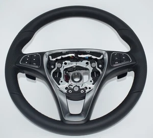 Original Mercedes Lederlenkrad a0004607611 2117 w156 CLA GLA Vito w447 V Klasse - Picture 1 of 4