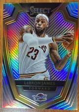 2014-15 Panini Select Premier Level Silver Prizm LeBron James #119