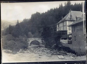 photo ancienne . St-Pierre de Chartreuse . Grand Hôtel du Désert 1895/1900 - Foto 1 di 1