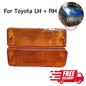 For Toyota Lamp Light 1984-1988 Pickup Yn58R 22R Te 4Runner Hilux Surf Front SET - Picture 1 of 4