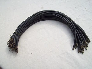 23" GUMMI VINTAGE STECKER HT ZÜNDKABEL, LUCAS ALTER BESTAND, BSA, NORTON, AJS, VETERAN - Bild 1 von 3