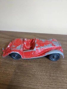 Vintage Tootsie Toy Classic MG With Driver Die Cast Metal Body Scale Model Toy - Picture 1 of 14