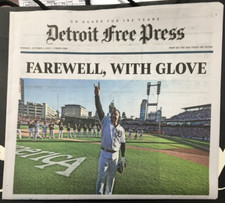 Free Press Newspaper - Miggy Farewell