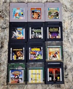 Great Variety of Original Nintendo and Gameboy Color ~ You choose ~ Scroll & Buy