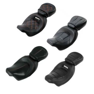 Asiento de conductor y pasajero apto para Harley Touring Road King Street Glide 2009-2023 Foto 1 de 4