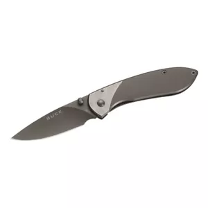 NAVAJA PLEGABLE BUCK HUNTER NOBLEMAN BOLSILLO DE UNA MANO ** NUEVA ** - Imagen 1 de 1