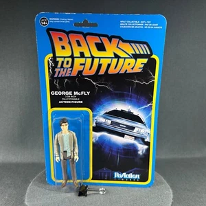 Reaction Back To The Future George McFly 3.75 Action Figure Funko Super 7 - Picture 1 of 24