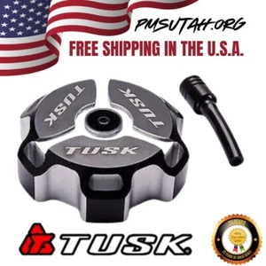 Tusk Gas Cap 2003-2009 Suzuki Quadsport Z 400 Z400 Fuel Petrol Tank Lid Black - Picture 1 of 6