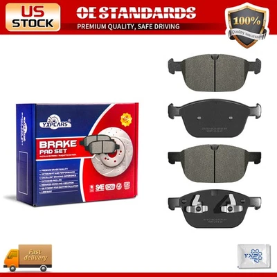 Front Disc Ceramic Brake Pads for 2010 - 2015 Volvo XC60 2003 - 2014 XC90 - Image 1 of 4