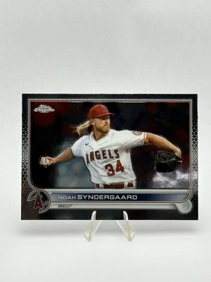 Noah Syndergaard 2022 Topps Chrome Update #USC60 Los Angeles Angels - Image 1 of 2