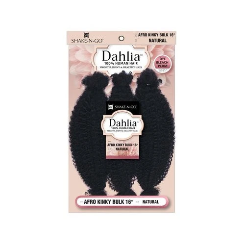 Dalia 100% Cabello Humano Afro Kinky Bulk 16" Foto 1 de 1