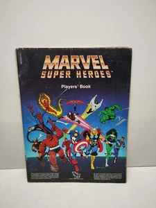 Libro de jugadores TSR Marvel Super Her Marvel Super Heroes ver fotos 1986 avanzado - Imagen 1 de 12