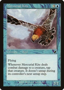 (4x) MERCURIAL KITE - Scourge – MTG Magic the Gathering Card - Common - Picture 1 of 5