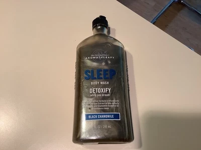 Bath & Body Works Aromatherapy Sleep Detoxify BLACK CHAMOMILE Charcoal Wash 10oz - Image 1 of 4