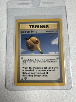 Balloon Berry 1st Edition Neo Revelation 60/64 WOTC Vintage Pokemon  - Image 1 of 4
