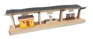 Auhagen Rarität Antike💥Fertigmodell HA-Bahnsteig Pappe 60er HO 109/1613 - Bild 1 von 10