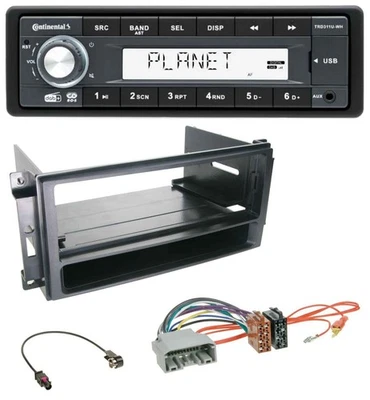 Continental MP3 AUX USB DAB 1DIN Autoradio für Chrysler 300C Sebring Dodge Aveng - Bild 1 von 4