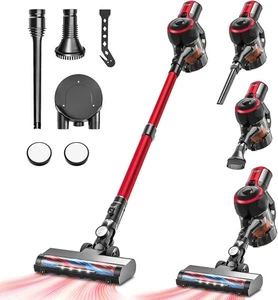 Conopu Dh-Xcd02 Aspiradora vertical, rojo/negro, 160 W - Imagen 1 de 15