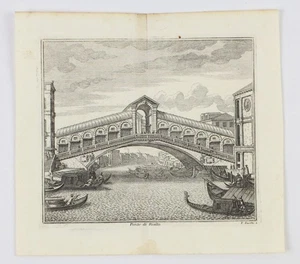 Ponte di Rialto Zucchi, Francesco: - Imagen 1 de 2