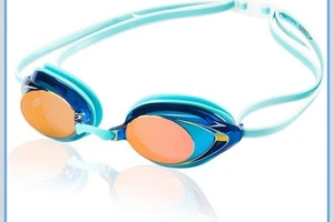 Speedo Vanquisher 2.0 verspiegelte Damenbrille, blau - Bild 1 von 1