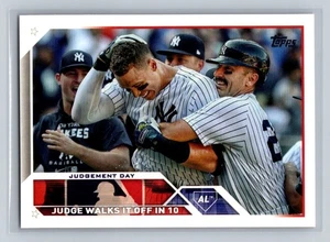 2023 Topps #245 Judgement Day New York Yankees - Bild 1 von 2