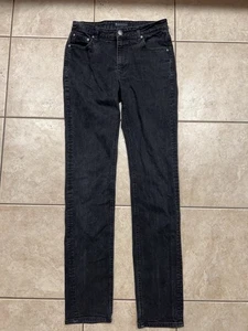 American Tall Jeans Herren 32x38 schwarz gerade 5 Pocket Stretch Denim Carman - Bild 1 von 8